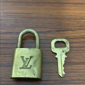 Louis Vuitton lock & key